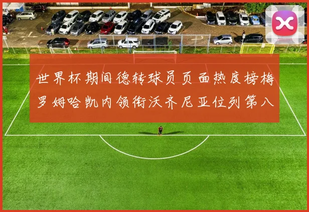 世界杯期间德转球员页面热度榜梅罗姆哈凯内领衔沃齐尼亚位列第八